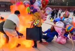 气球爆炸视频,视觉冲击与科学揭秘